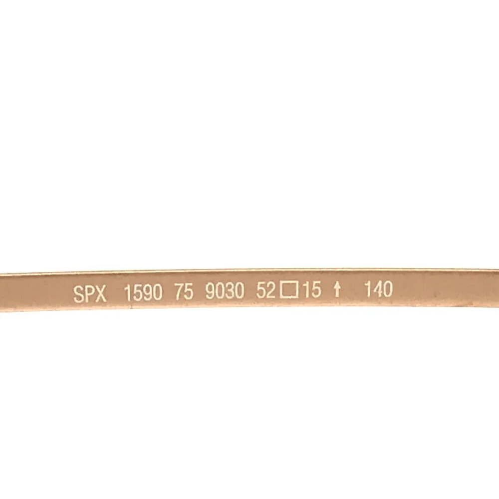 Silhouette Eyeglasses Frames SPX 1590 75 9030 Urban Lite Rose Gold Blk 52-15-140